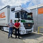 Martin Treffer und Günther Bulla von der Herbert Temmel Spedition
