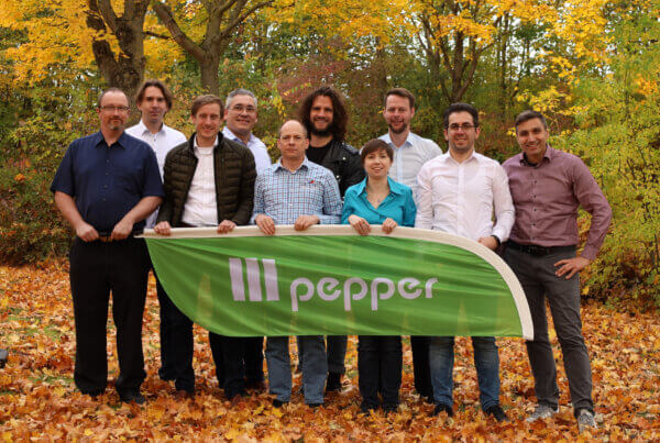 Das Batterieentwicklungs-Team von pepper im Dezember 2021