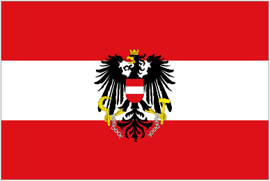 Flagge von Österreich